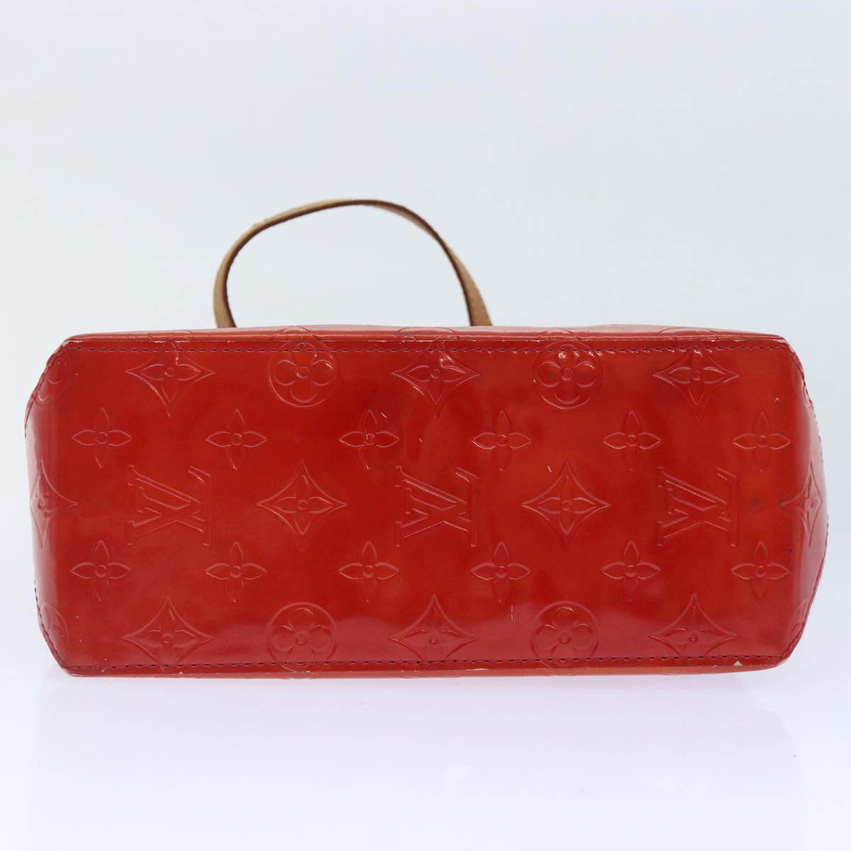 Louis Vuitton Reade Red Patent Leather Handbag