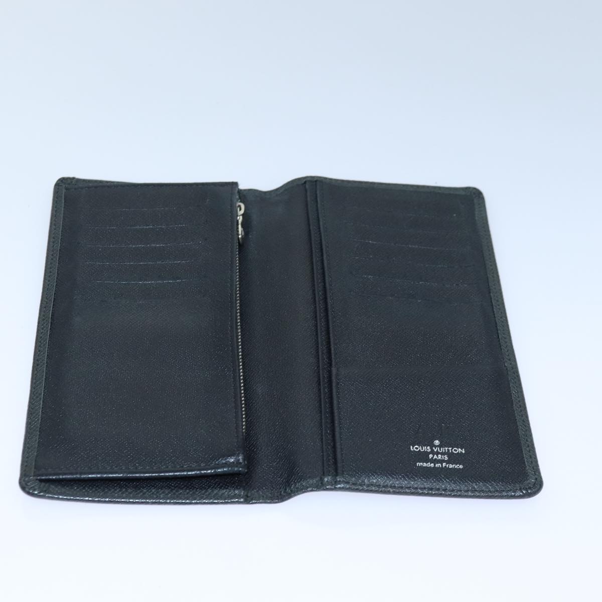 Louis Vuitton Portefeuille Brazza Black Leather Wallet