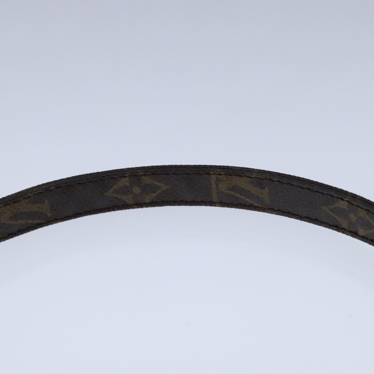 Louis Vuitton Shoulder Strap Brown Canvas Bag Jewelry