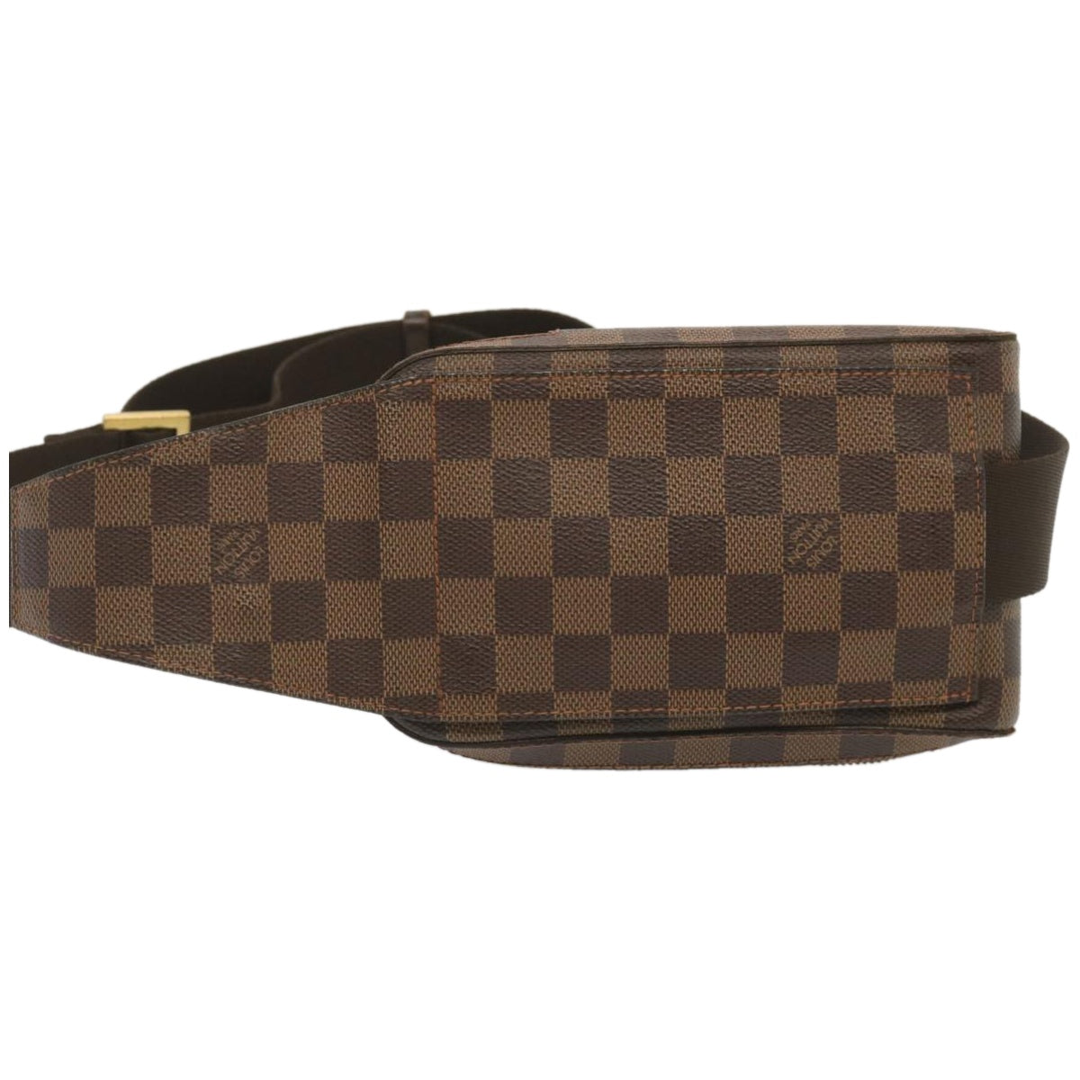 Louis Vuitton Geronimos Brown Canvas Shoulder Bag
