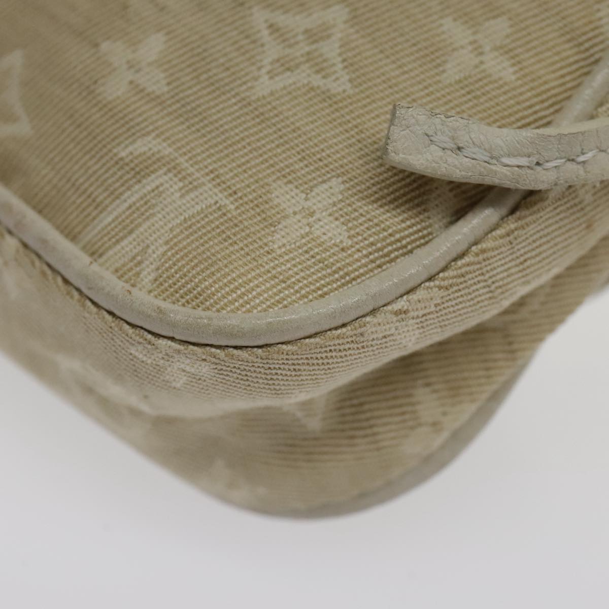 Louis Vuitton Mini Lin Beige Canvas Shoulder Bag