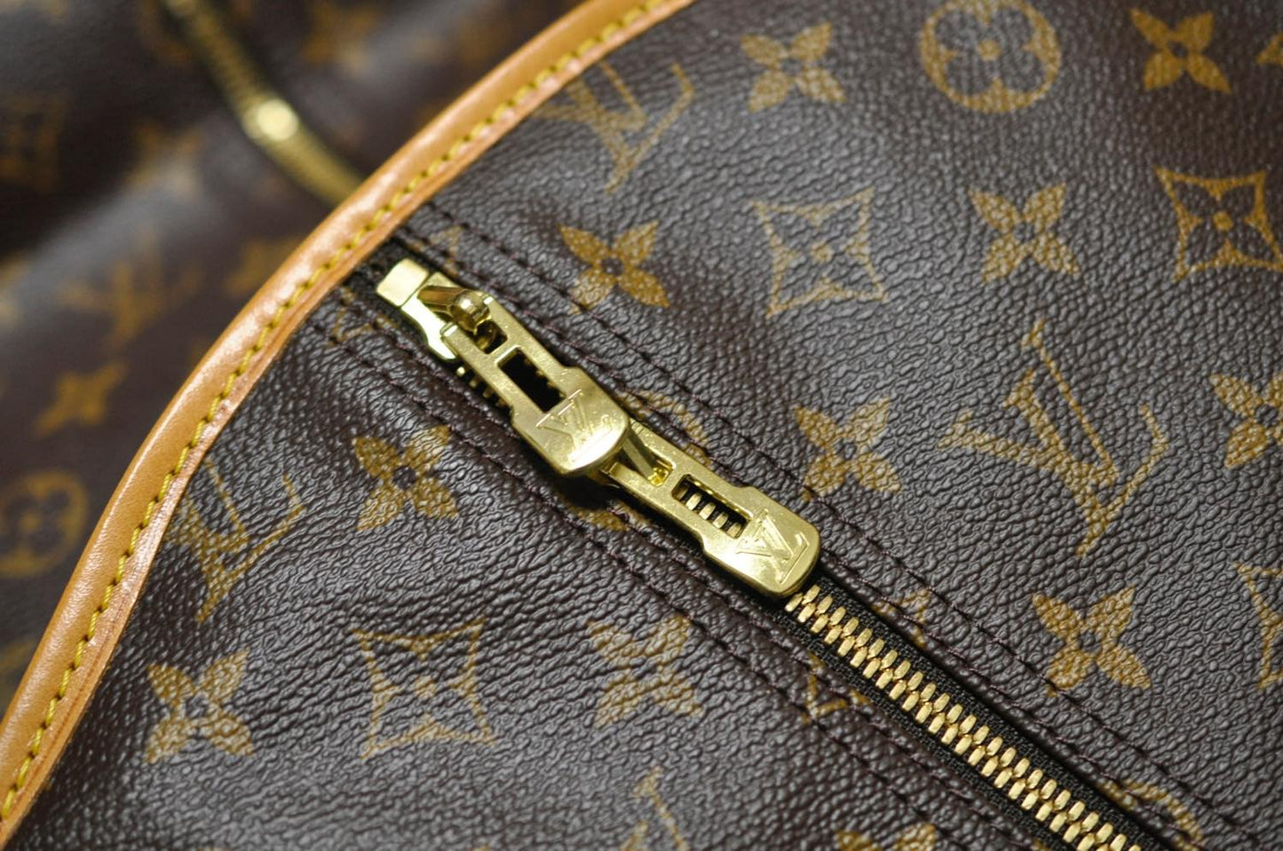 Louis Vuitton Garment Case Camel Canvas Travel Bag