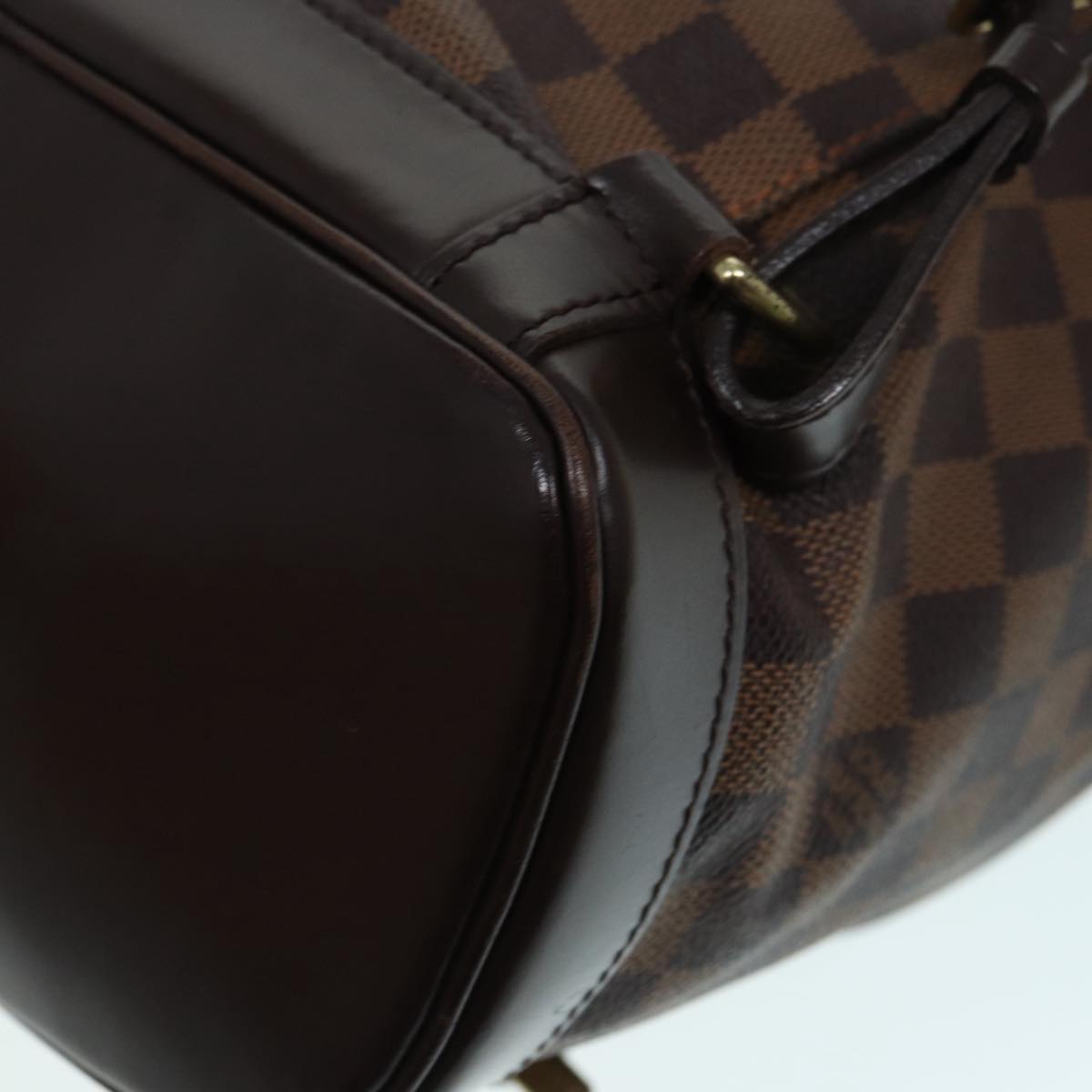 Louis Vuitton Montsouris Brown Canvas Backpack Bag