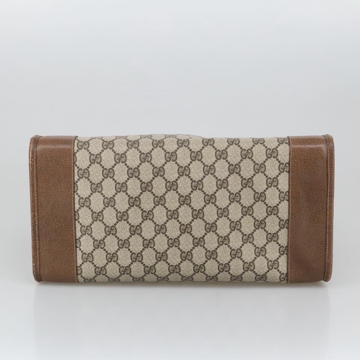 Gucci Sherry Beige Canvas Handbag