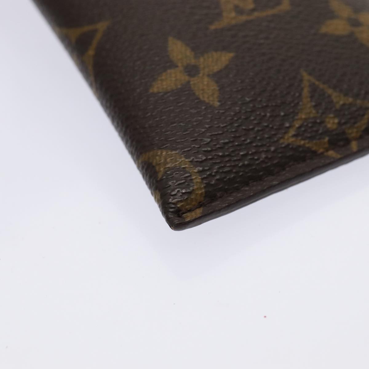 Louis Vuitton Glasses Case Brown Canvas Wallet