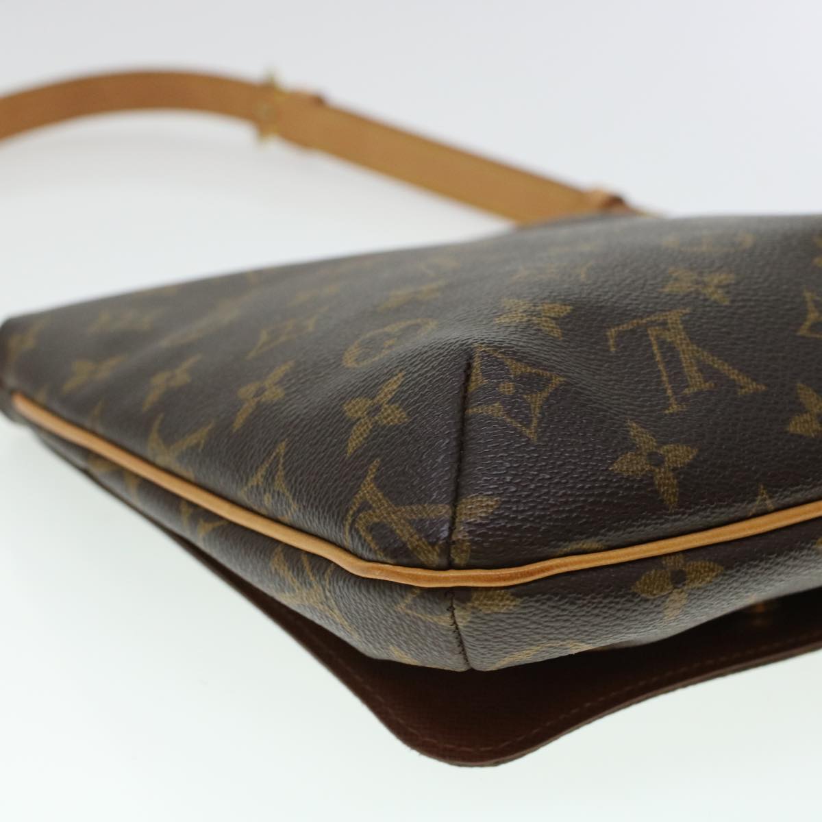 Louis Vuitton Musette Brown Canvas Shoulder Bag