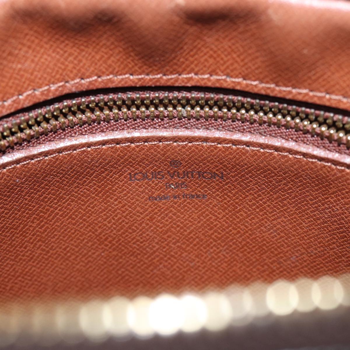 Louis Vuitton Jeune Fille Brown Canvas Shoulder Bag