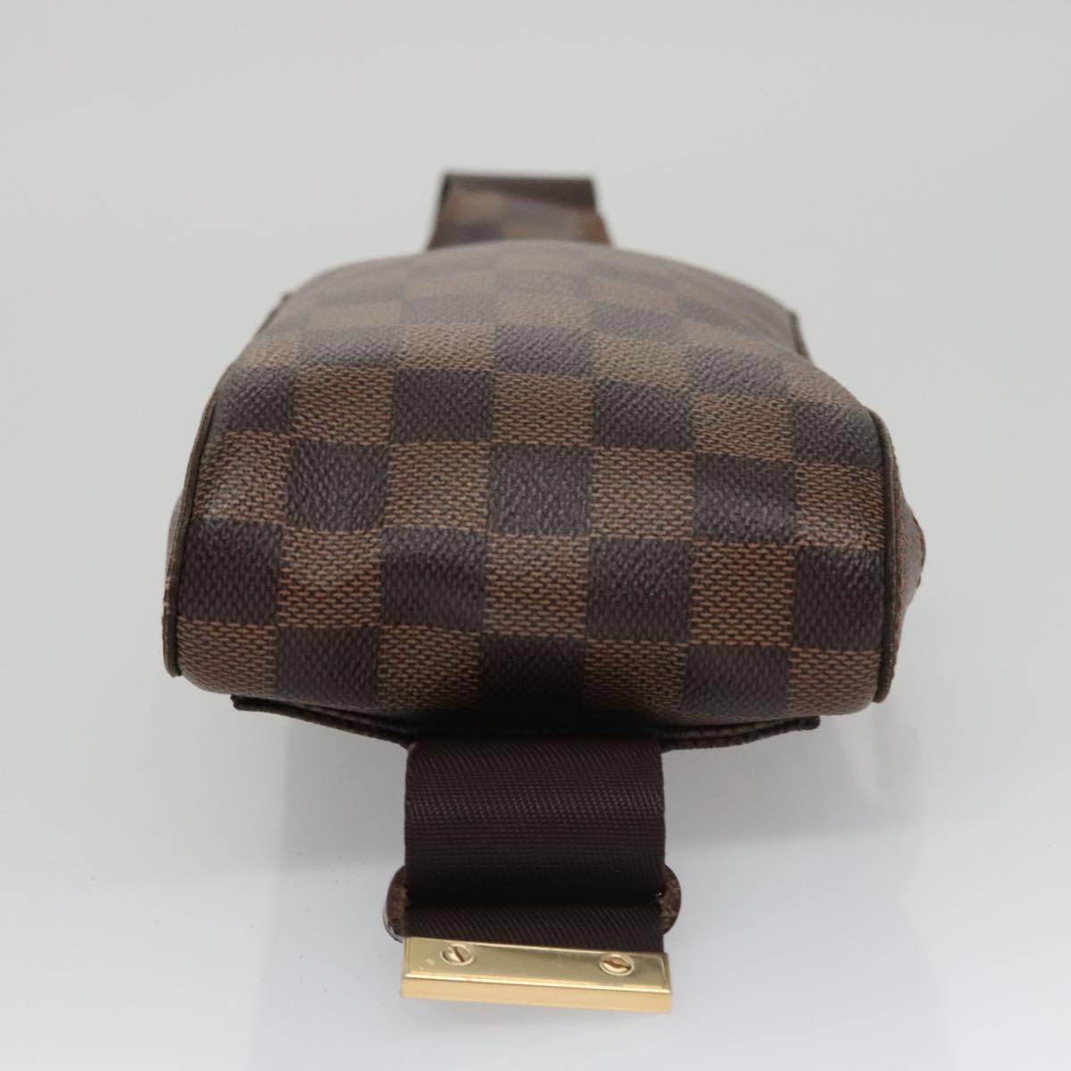 Louis Vuitton Geronimos Brown Canvas Shoulder Bag