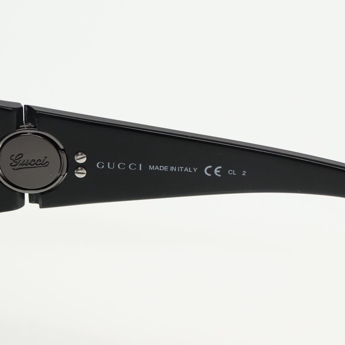Gucci Black Plastic Glasses