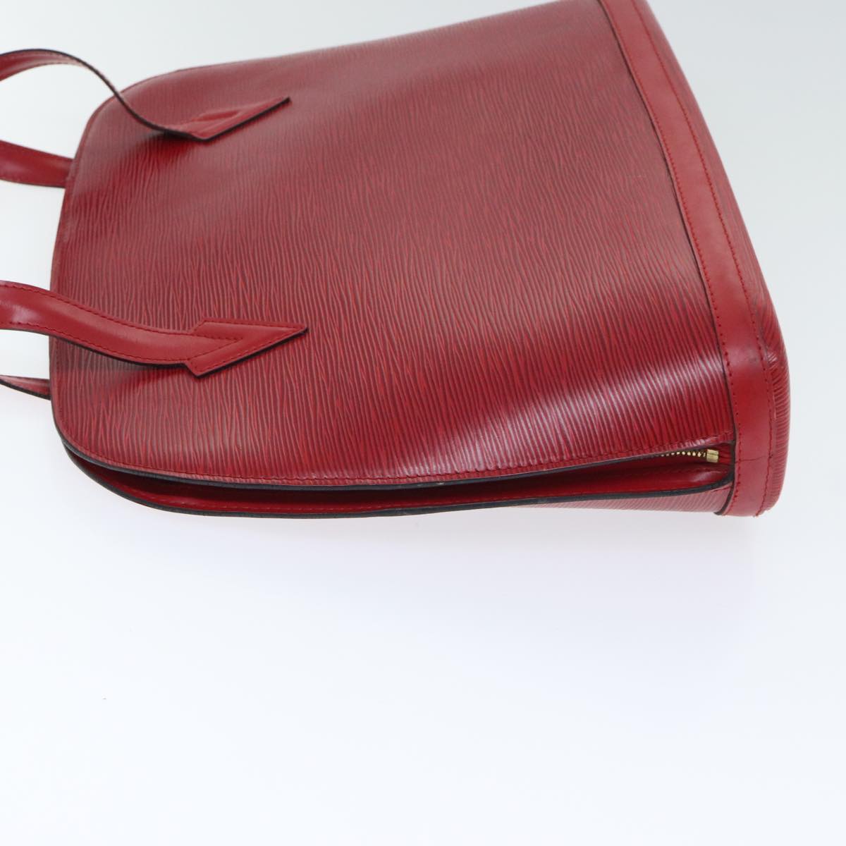 Louis Vuitton Lussac Red Leather Shoulder Bag