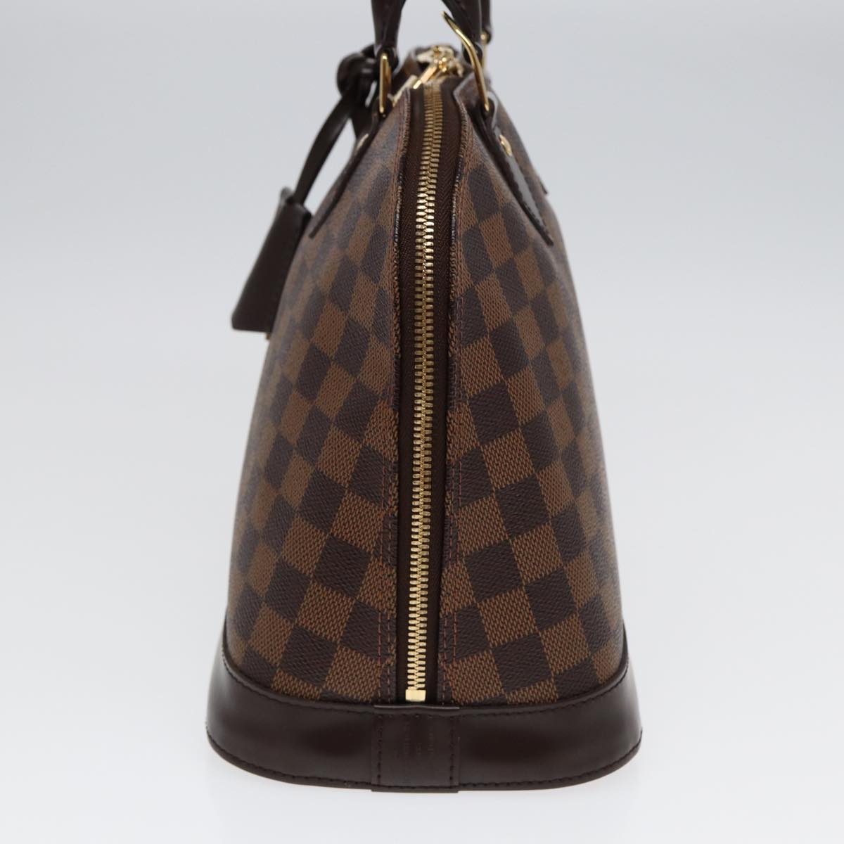 Louis Vuitton Alma Brown Canvas Handbag