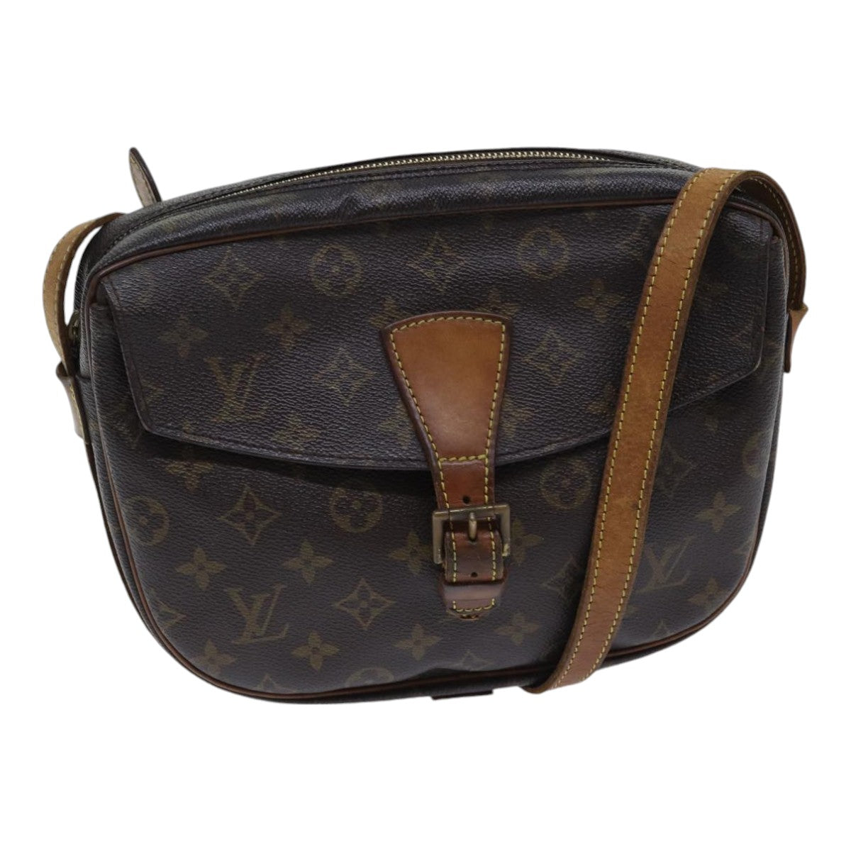 Louis Vuitton Jeune Fille Brown Canvas Shoulder Bag