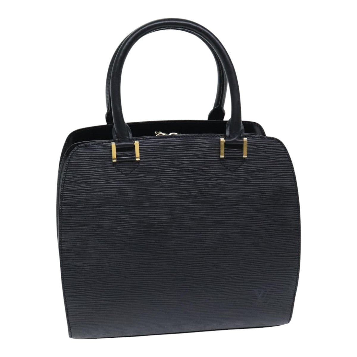 Louis Vuitton Pont Neuf Black Leather Handbag