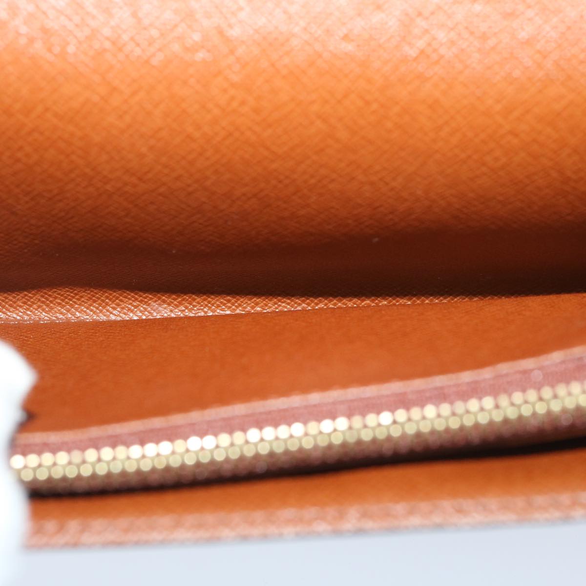 Louis Vuitton Portefeuille Sarah Brown Canvas Wallet
