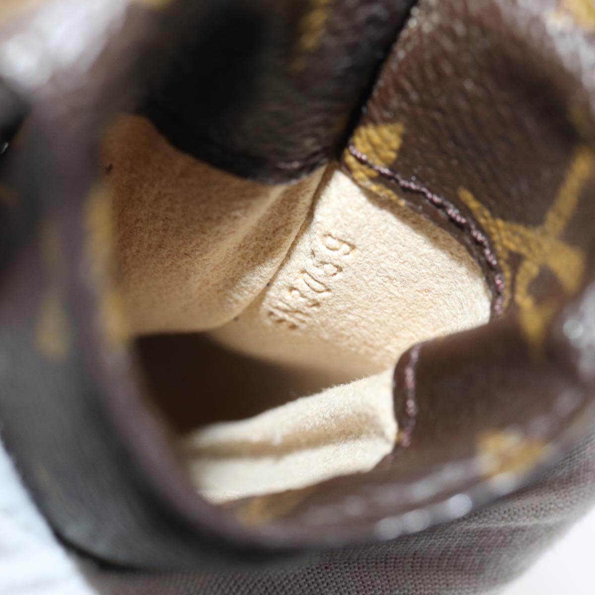 Louis Vuitton Glasses Case Brown Canvas Wallet