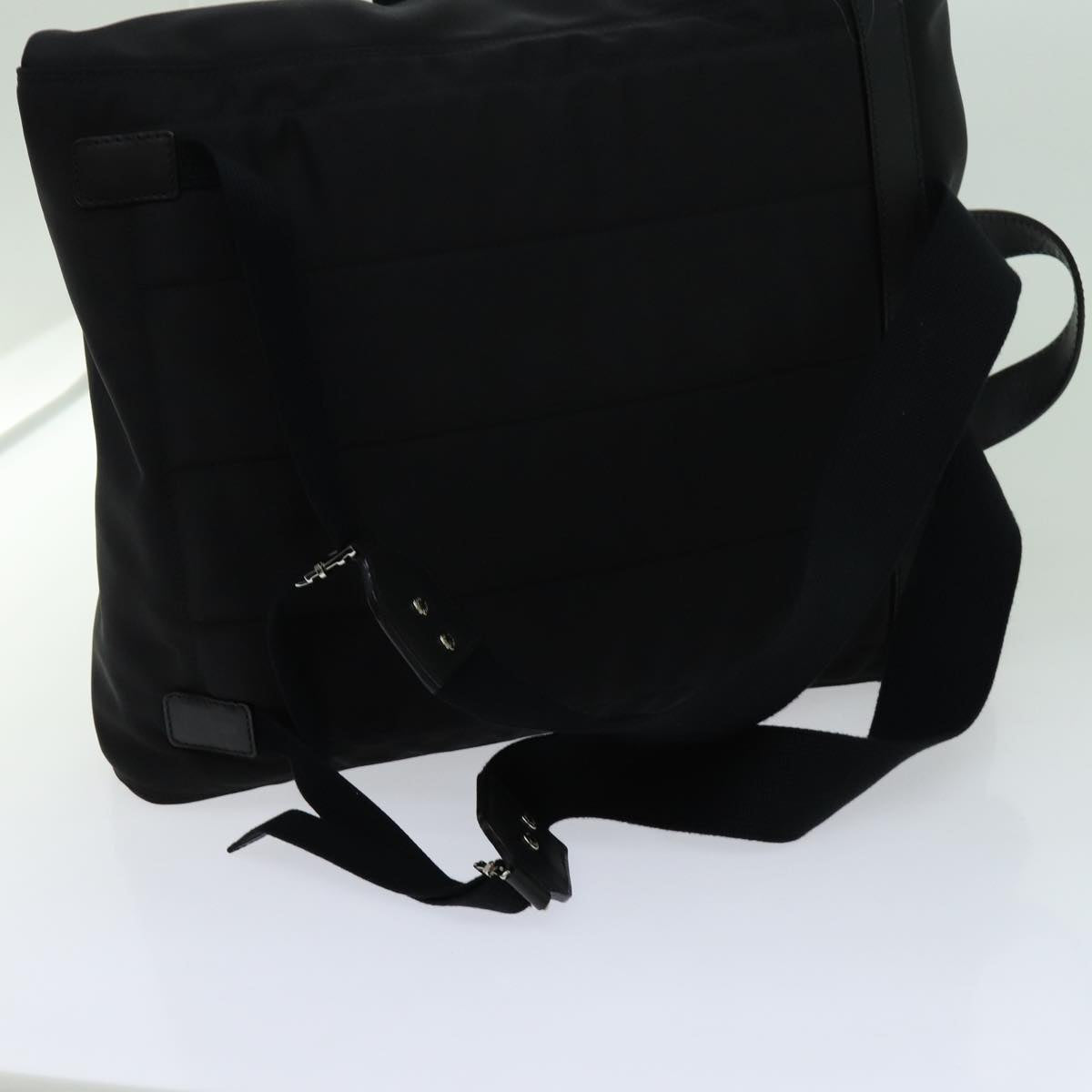 Gucci Sherry Black Synthetic Backpack Bag