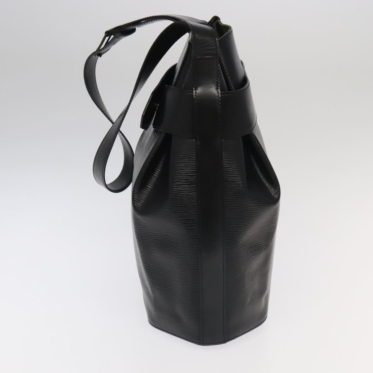 Louis Vuitton Sac D'épaule Black Leather Shoulder Bag