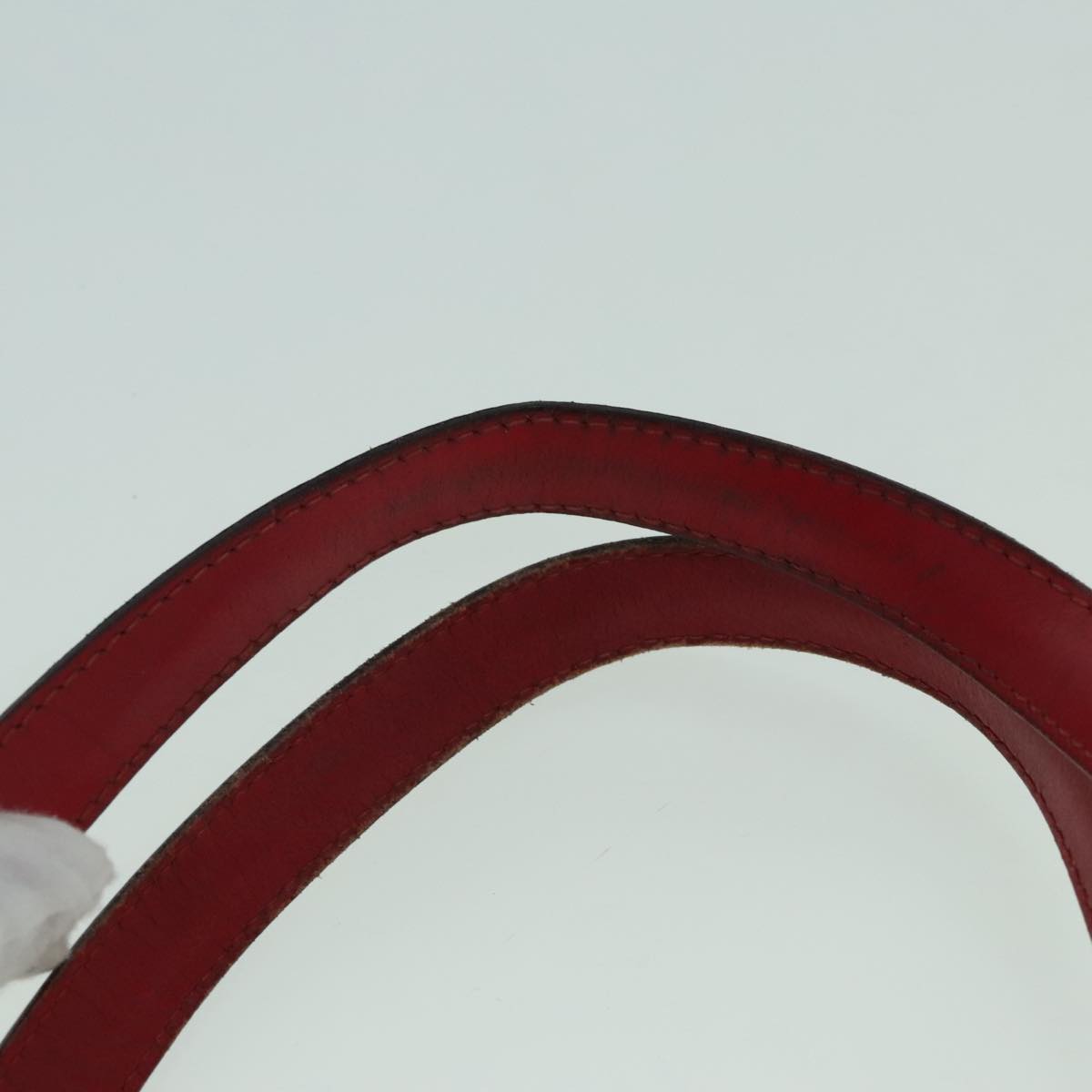 Louis Vuitton Lussac Red Leather Shoulder Bag