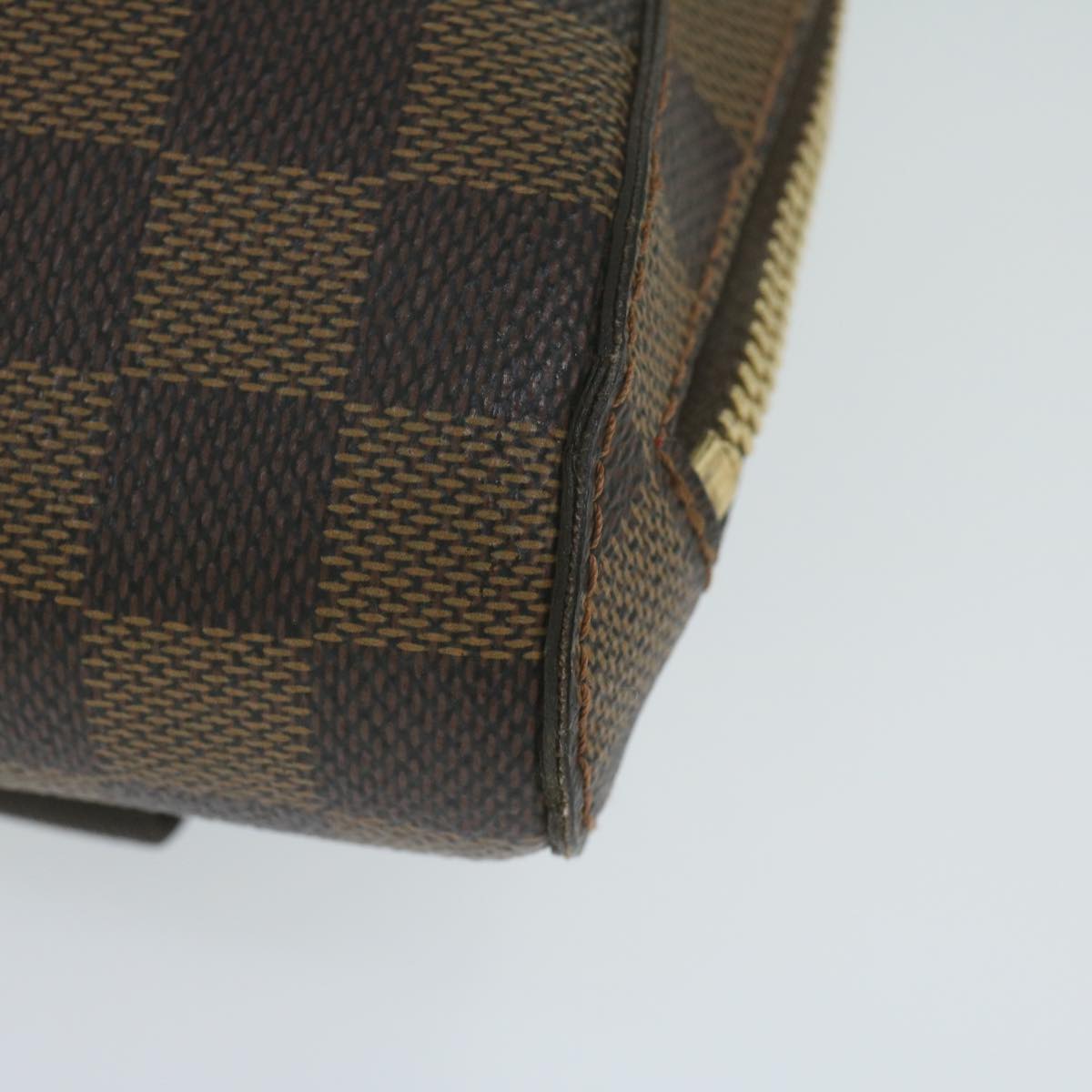 Louis Vuitton Geronimos Brown Canvas Shoulder Bag