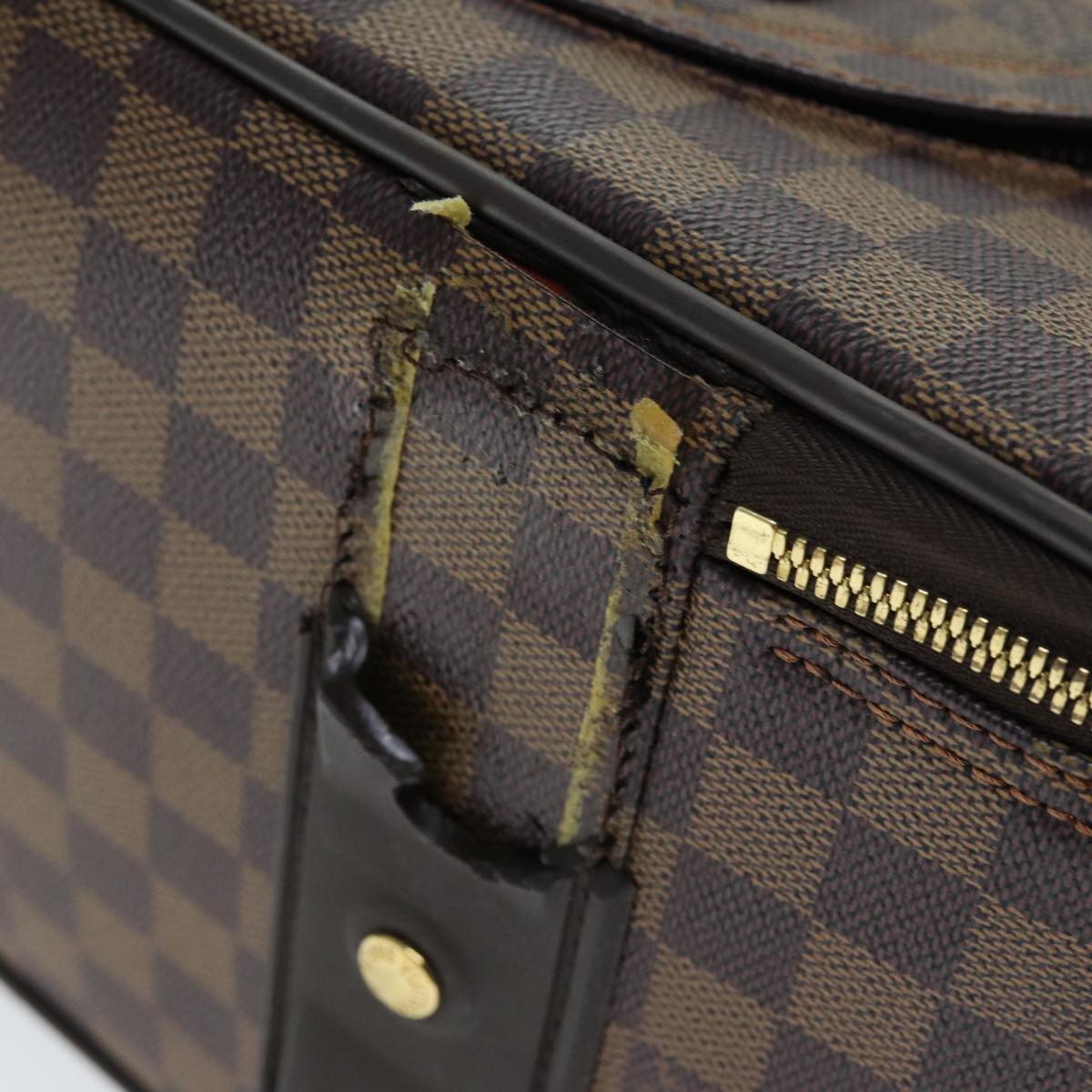 Louis Vuitton Pégase Valise Légère 55 Business Brown Canvas Travel Bag