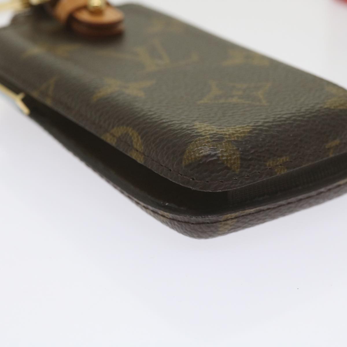 Louis Vuitton Etui Téléphone Brown Canvas Phone Jewelry