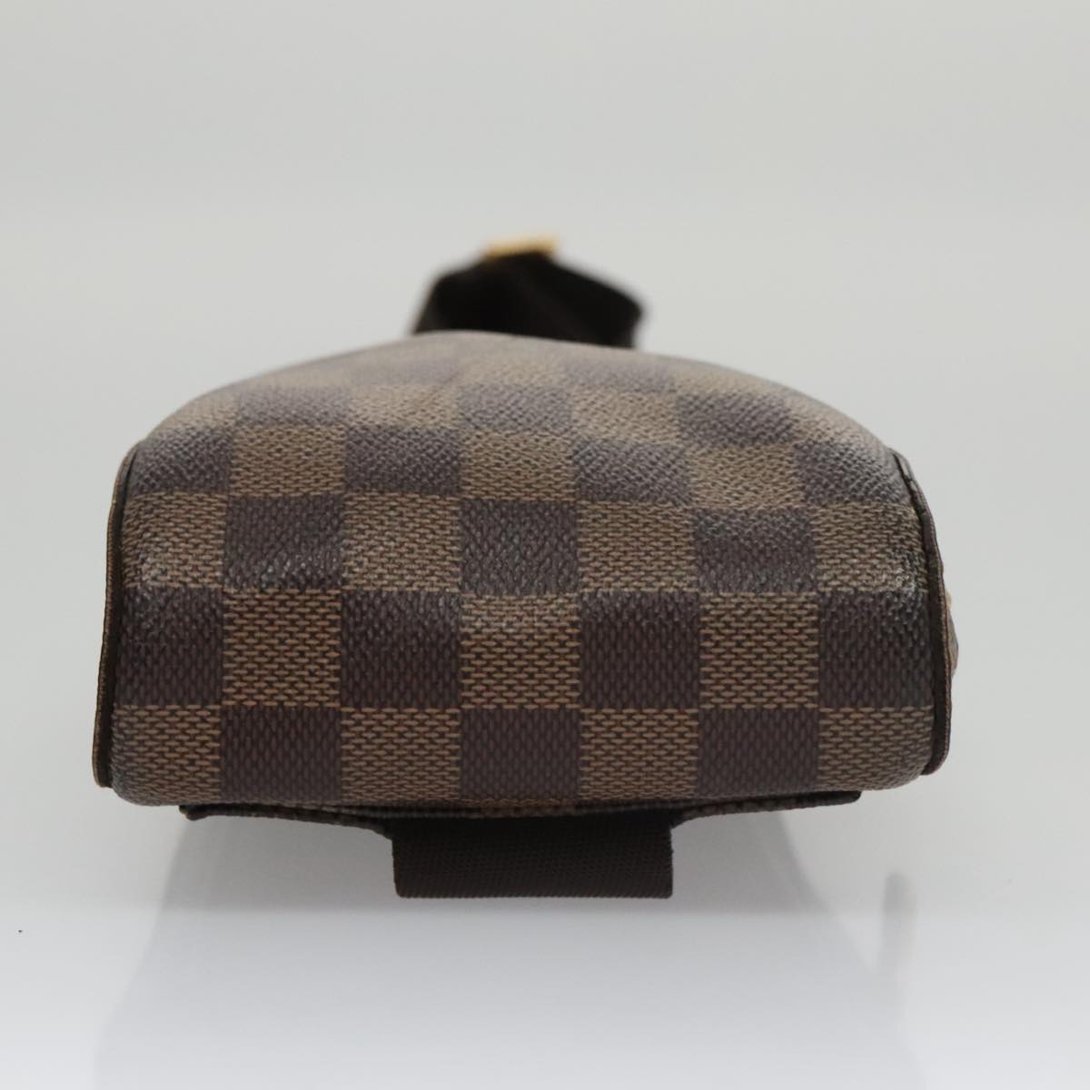 Louis Vuitton Geronimos Brown Canvas Shoulder Bag