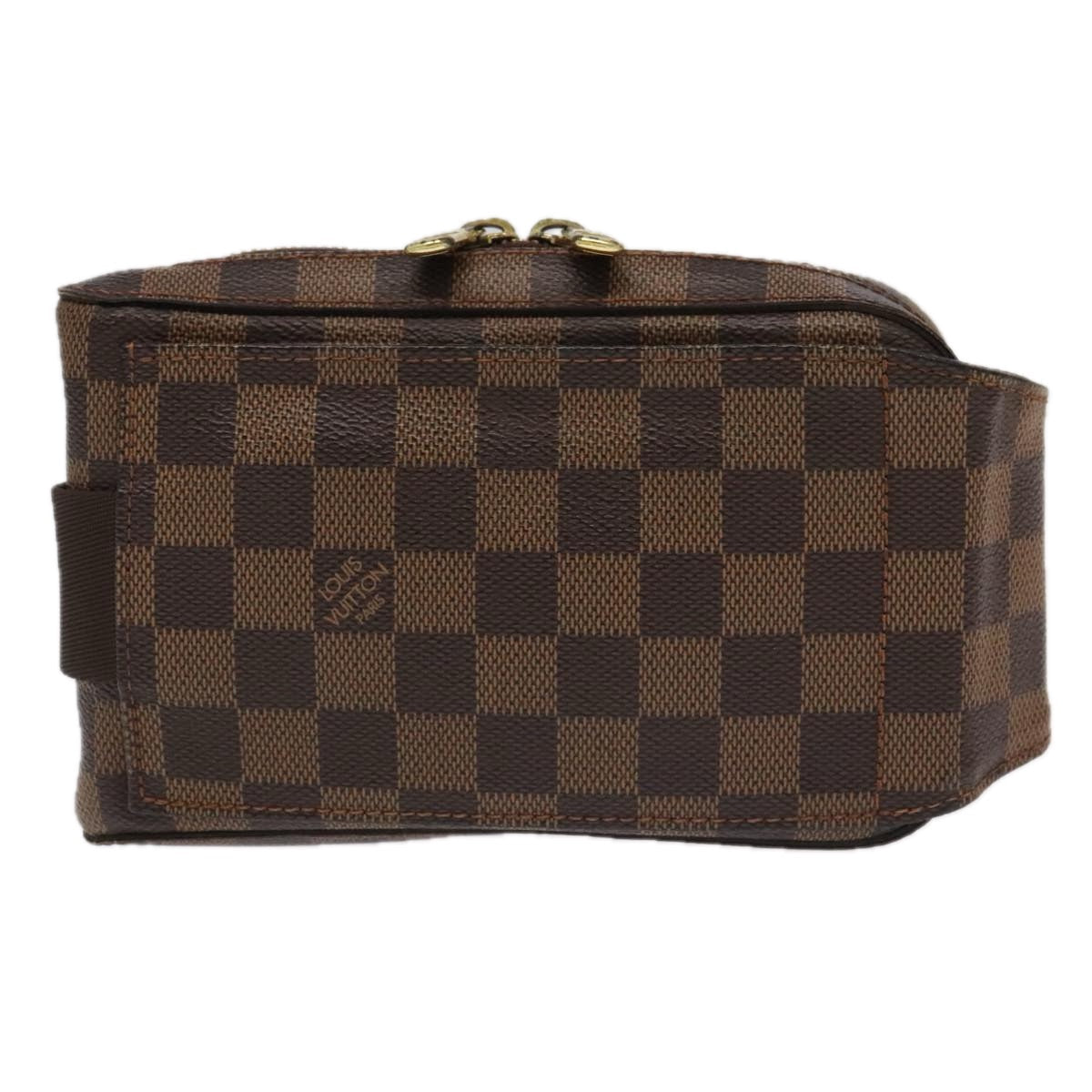 Louis Vuitton Geronimos Brown Canvas Shoulder Bag