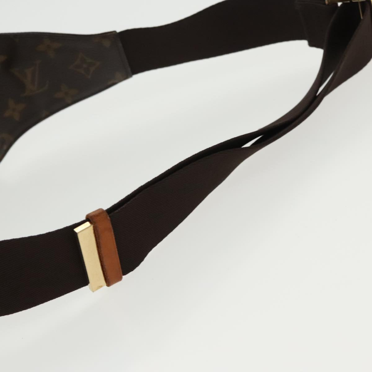 Louis Vuitton Geronimos Brown Canvas Shoulder Bag
