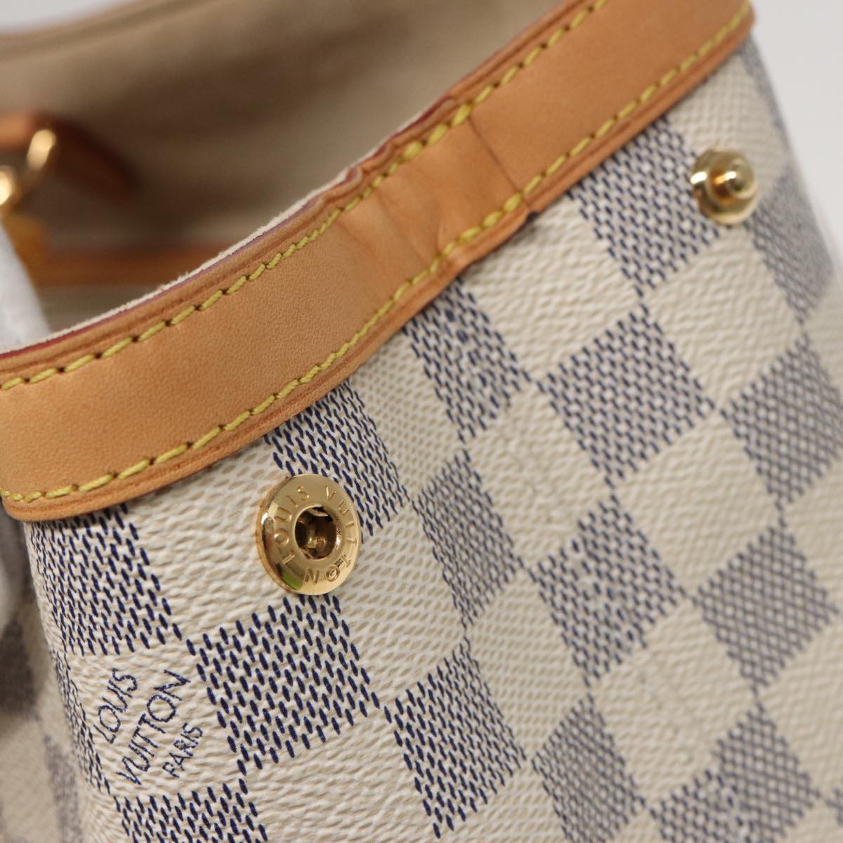 Louis Vuitton Hampstead White Canvas Tote Bag
