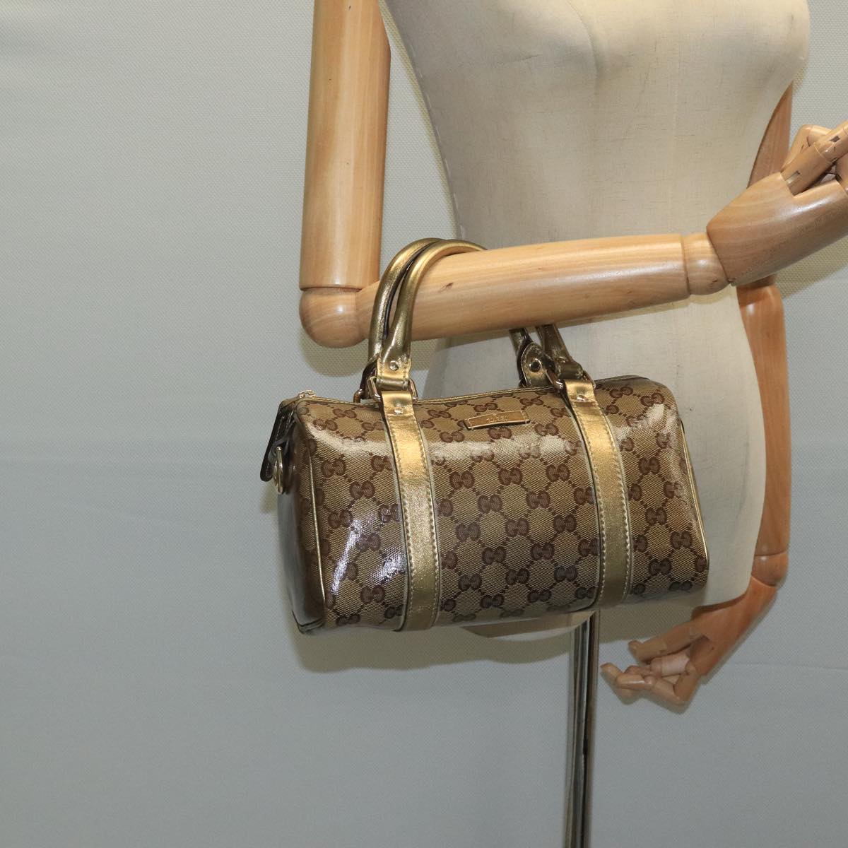 Gucci Gg Canvas Brown Canvas Handbag