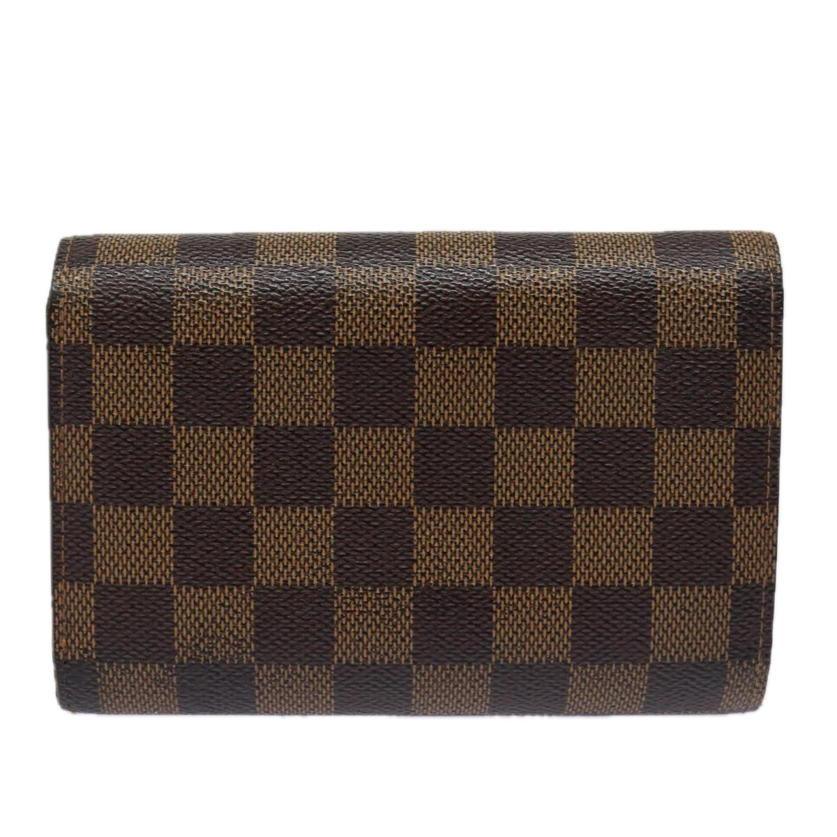 Louis Vuitton Alexandra Brown Canvas Wallet