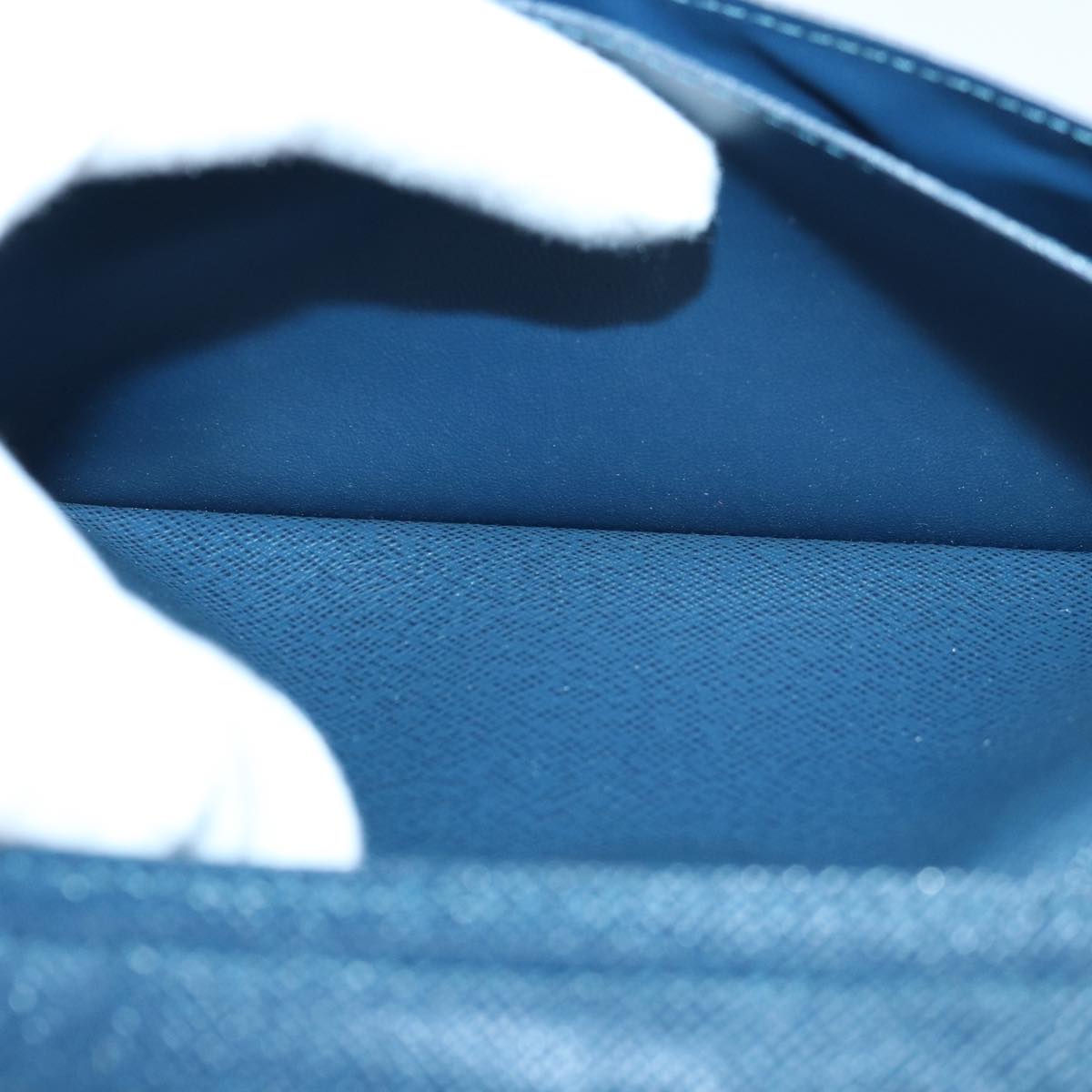 Louis Vuitton Brazza Navy Canvas Wallet