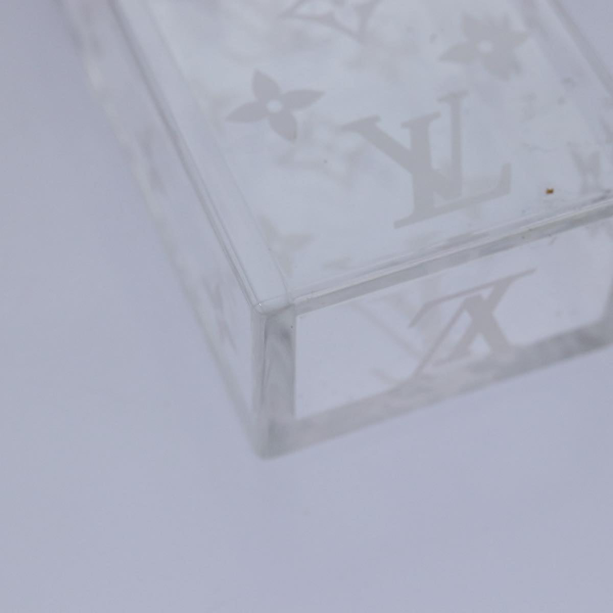 Louis Vuitton Jewelry Case Transparent Plastic Jewelleryset Jewelry