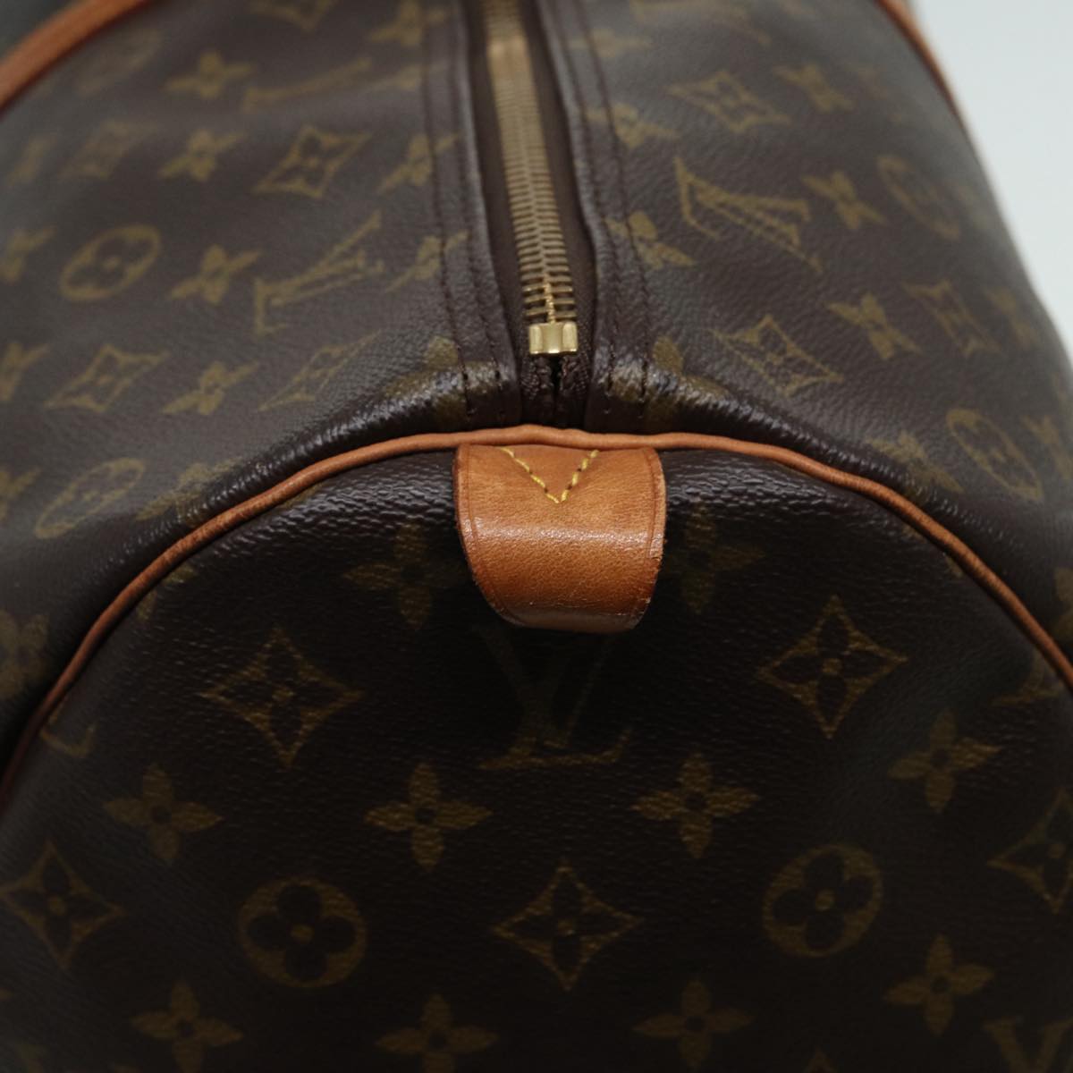 Louis Vuitton Keepall 60 Brown Canvas Travel Bag