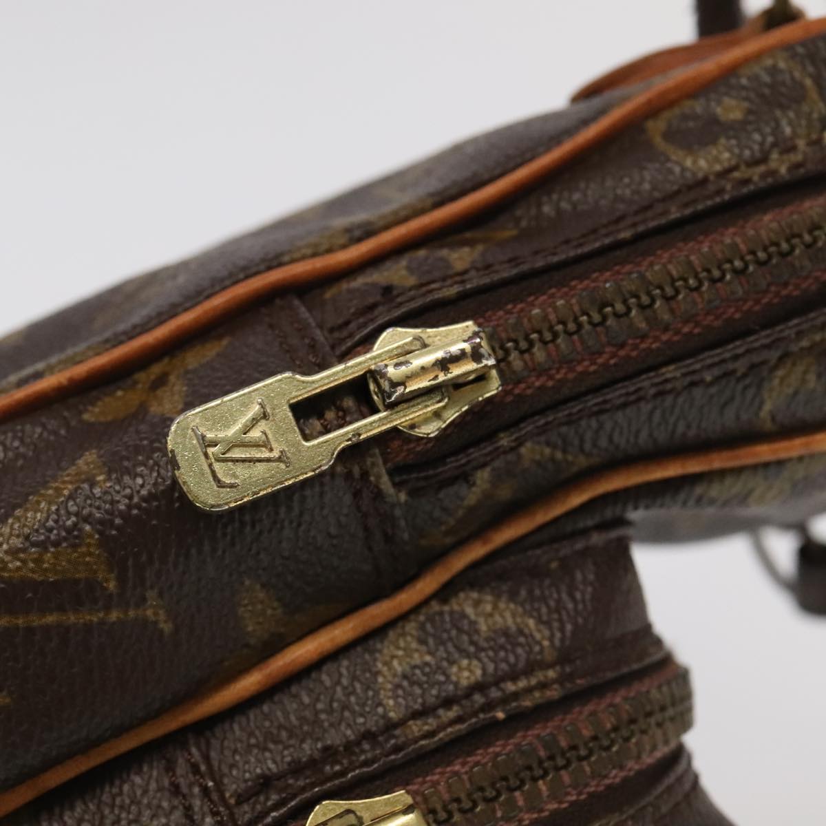Louis Vuitton Amazon Brown Canvas Shoulder Bag