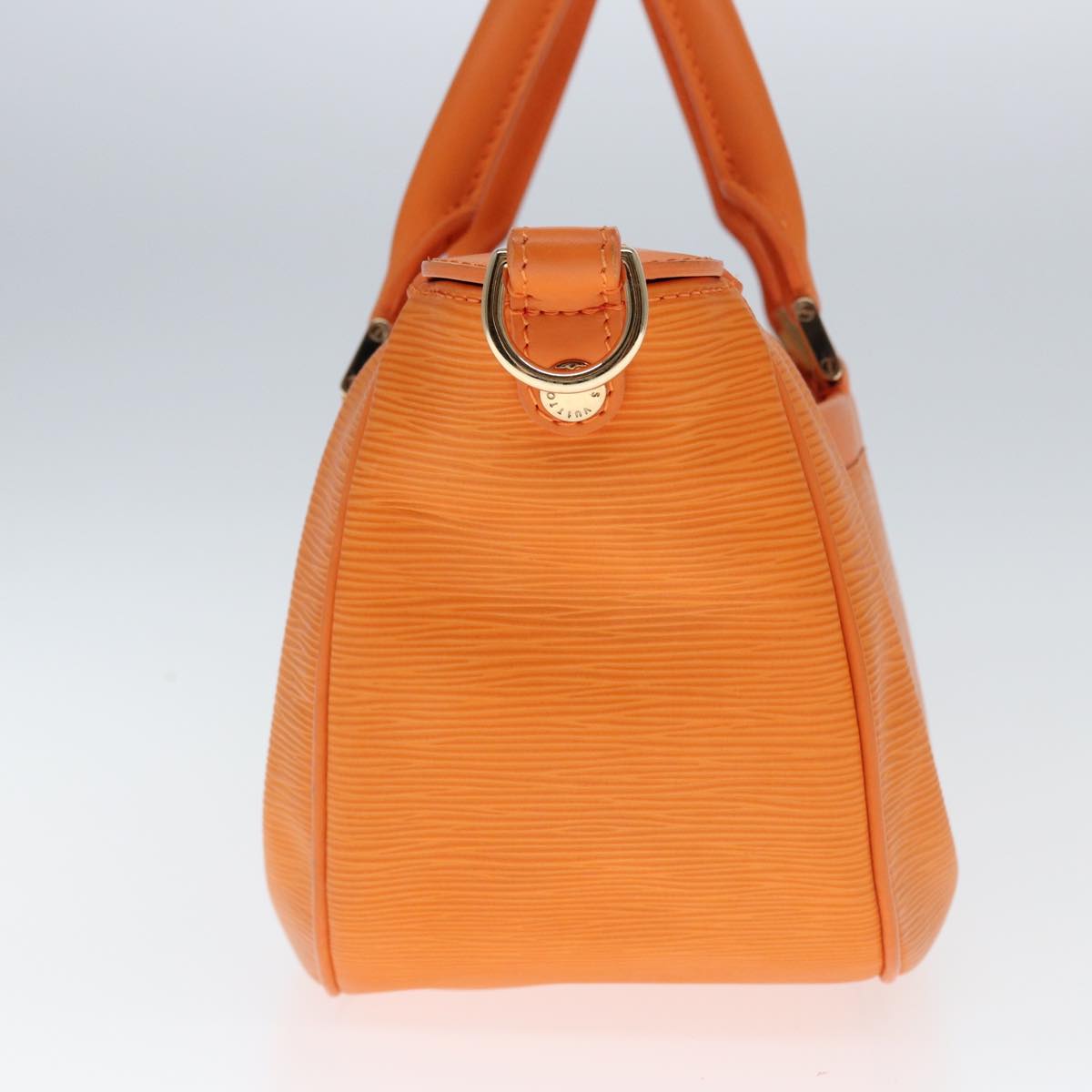 Louis Vuitton Danura Orange Leather Handbag