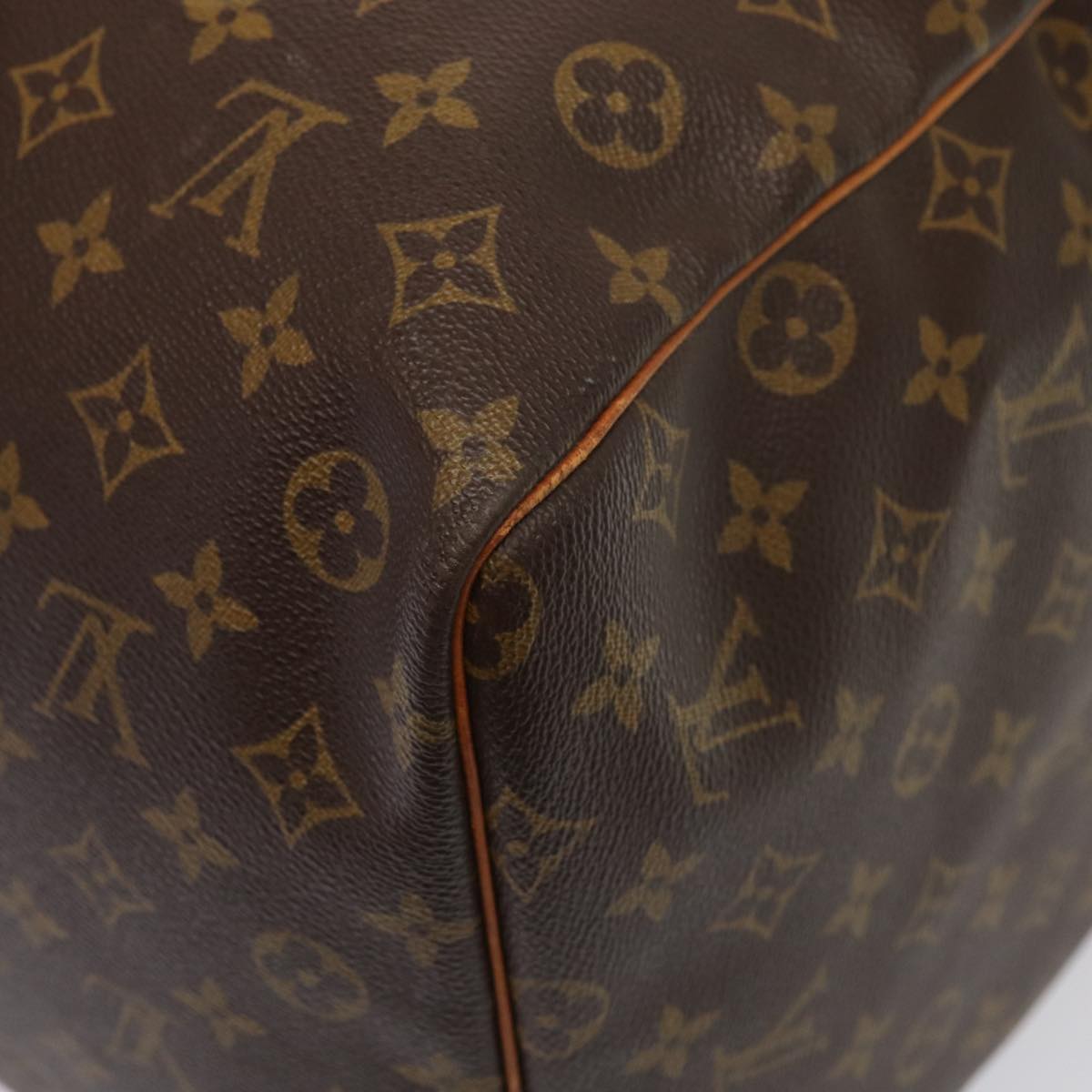 Louis Vuitton Keepall 60 Brown Canvas Travel Bag