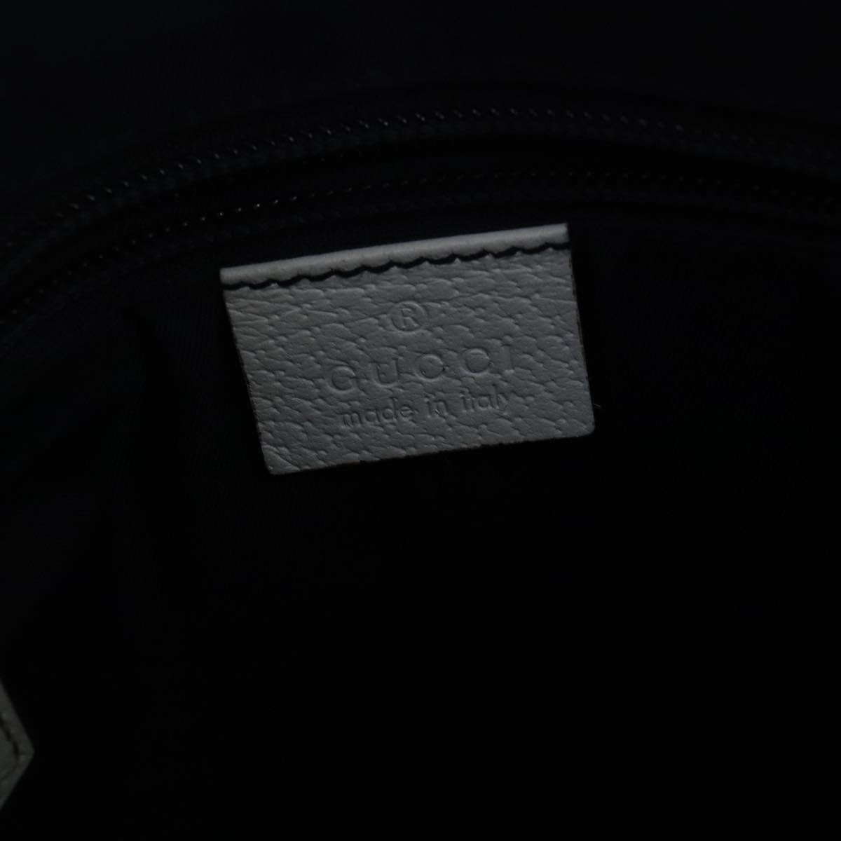 Gucci Ophidia White Canvas Shoulder Bag
