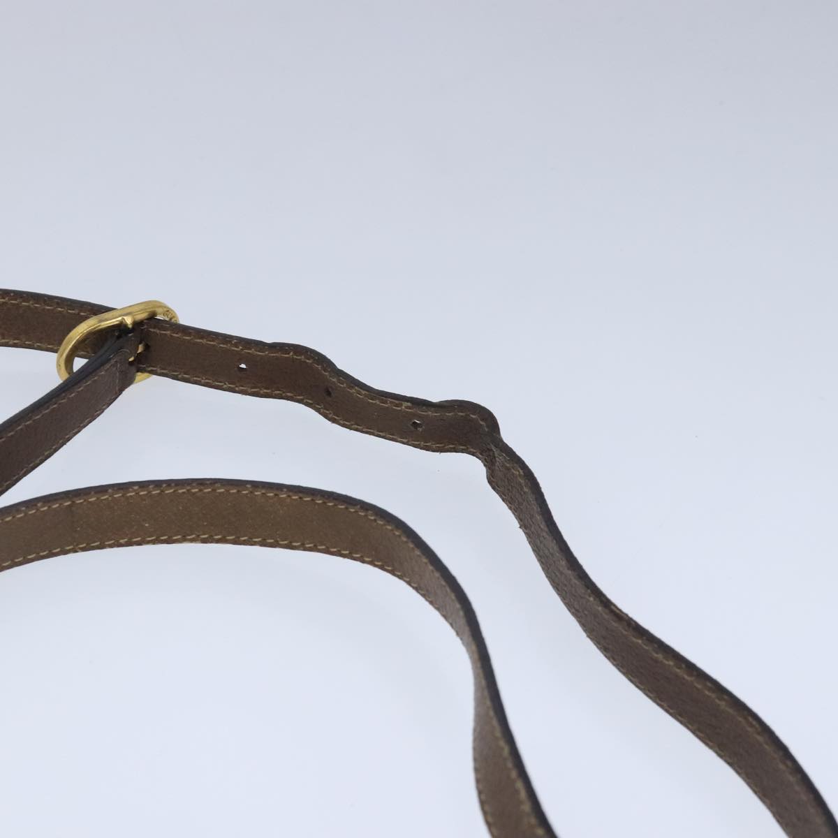Gucci Sherry Beige Canvas Shoulder Bag