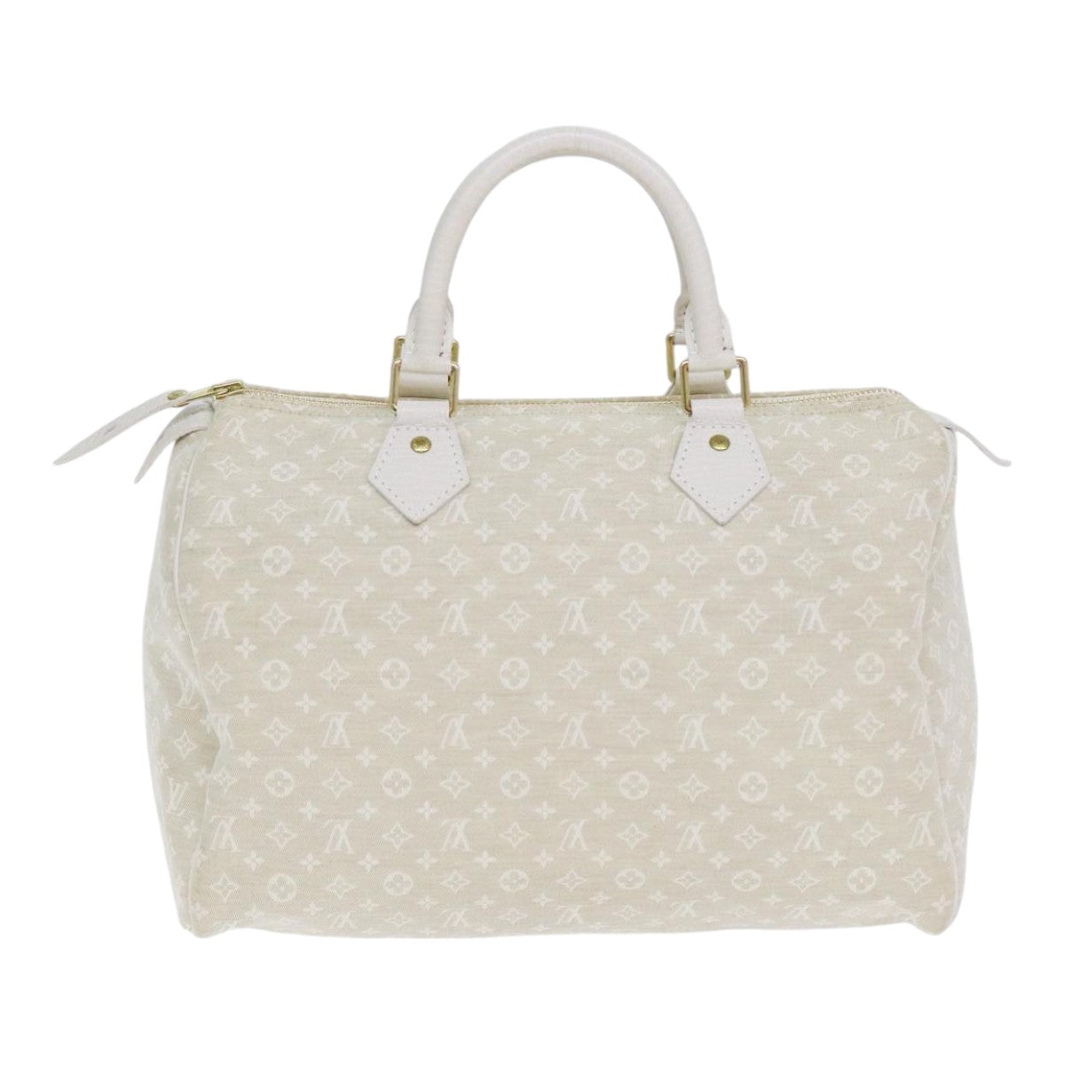 Louis Vuitton Speedy 30 Beige Canvas Handbag