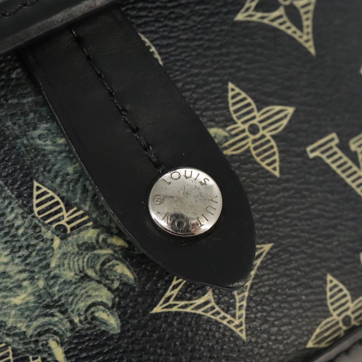 Louis Vuitton Messenger Navy Canvas Shoulder Bag