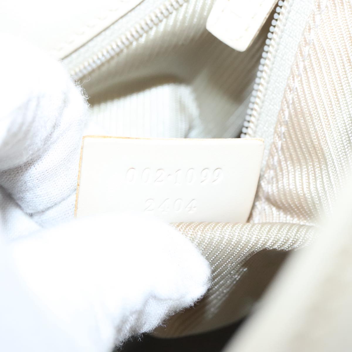 Gucci Blue Canvas Tote Bag