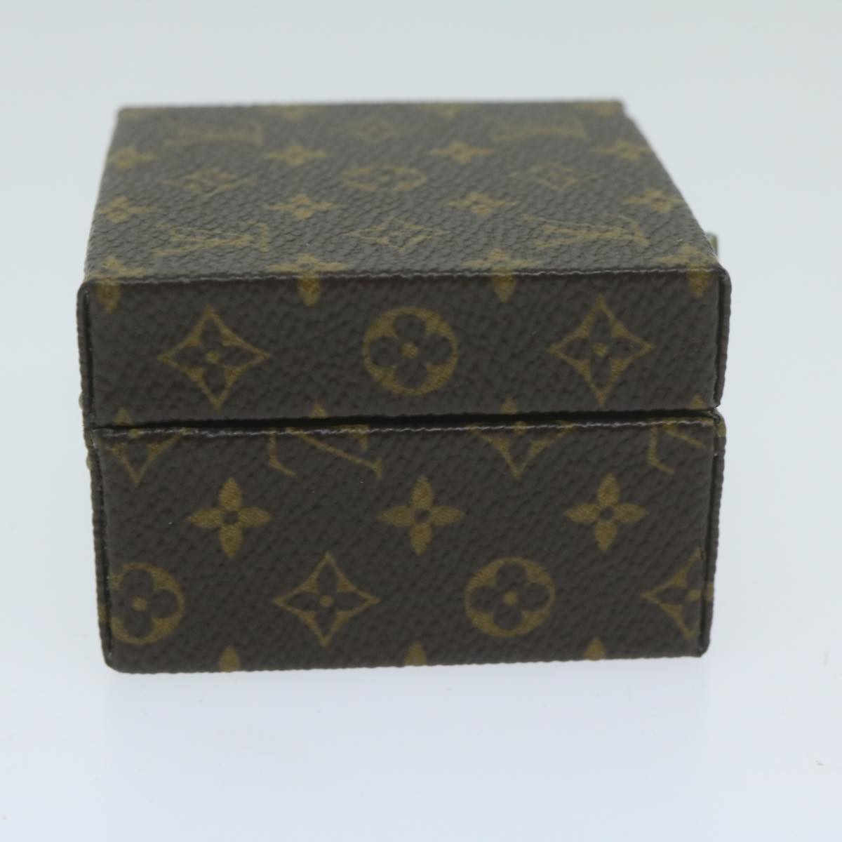 Louis Vuitton Jewelry Case Brown Canvas Jewelleryset Jewelry