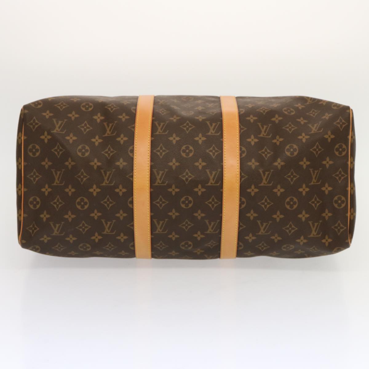 Louis Vuitton Keepall 50 Brown Canvas Travel Bag