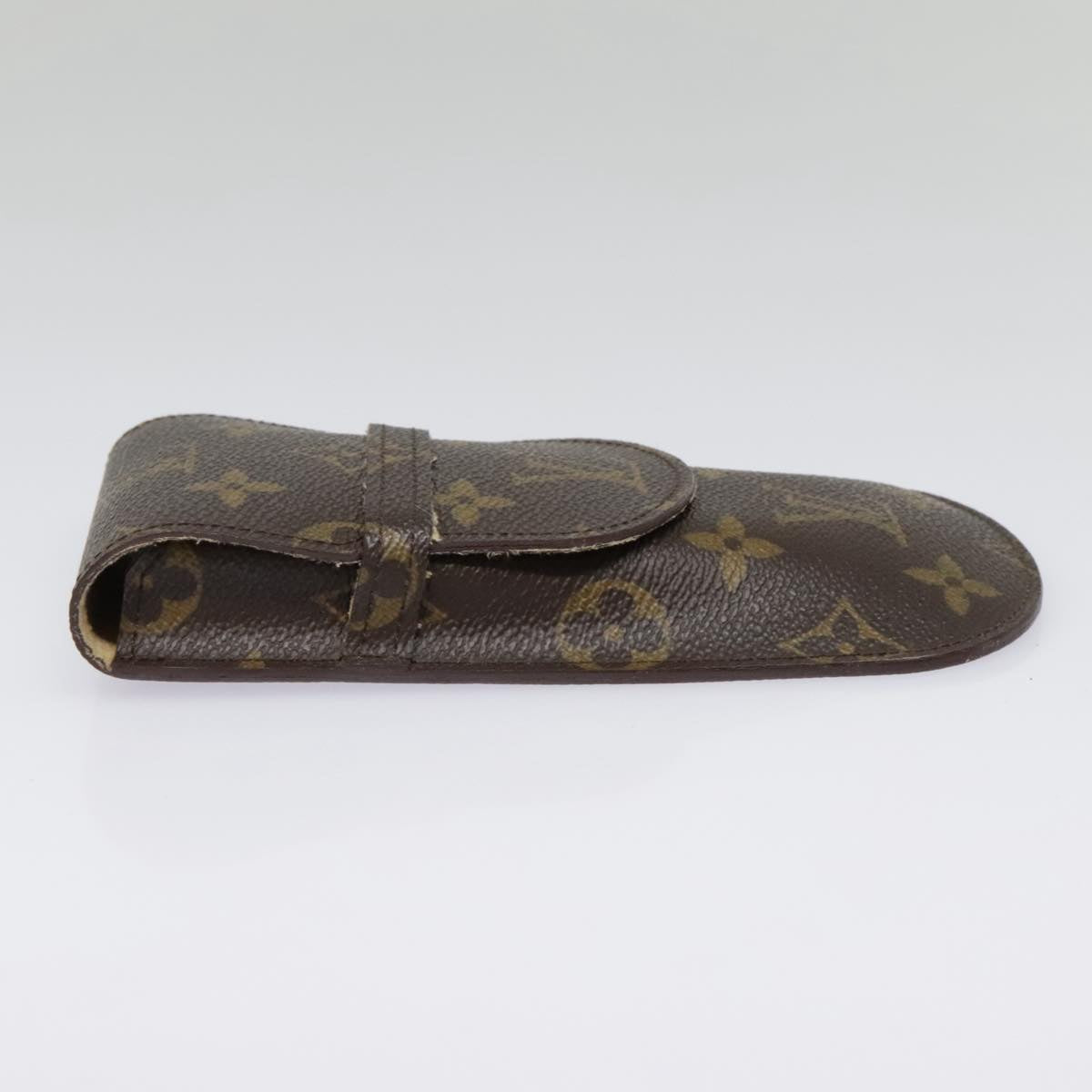 Louis Vuitton Glasses Case Brown Canvas Jewelleryset Jewelry