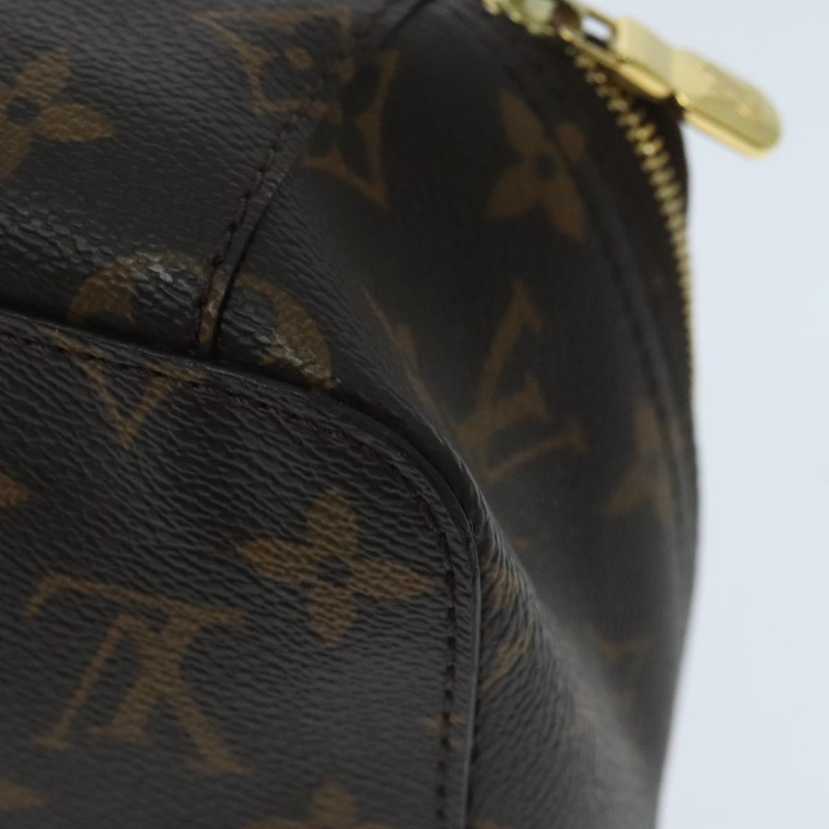 Louis Vuitton Cube Brown Canvas Clutch Bag