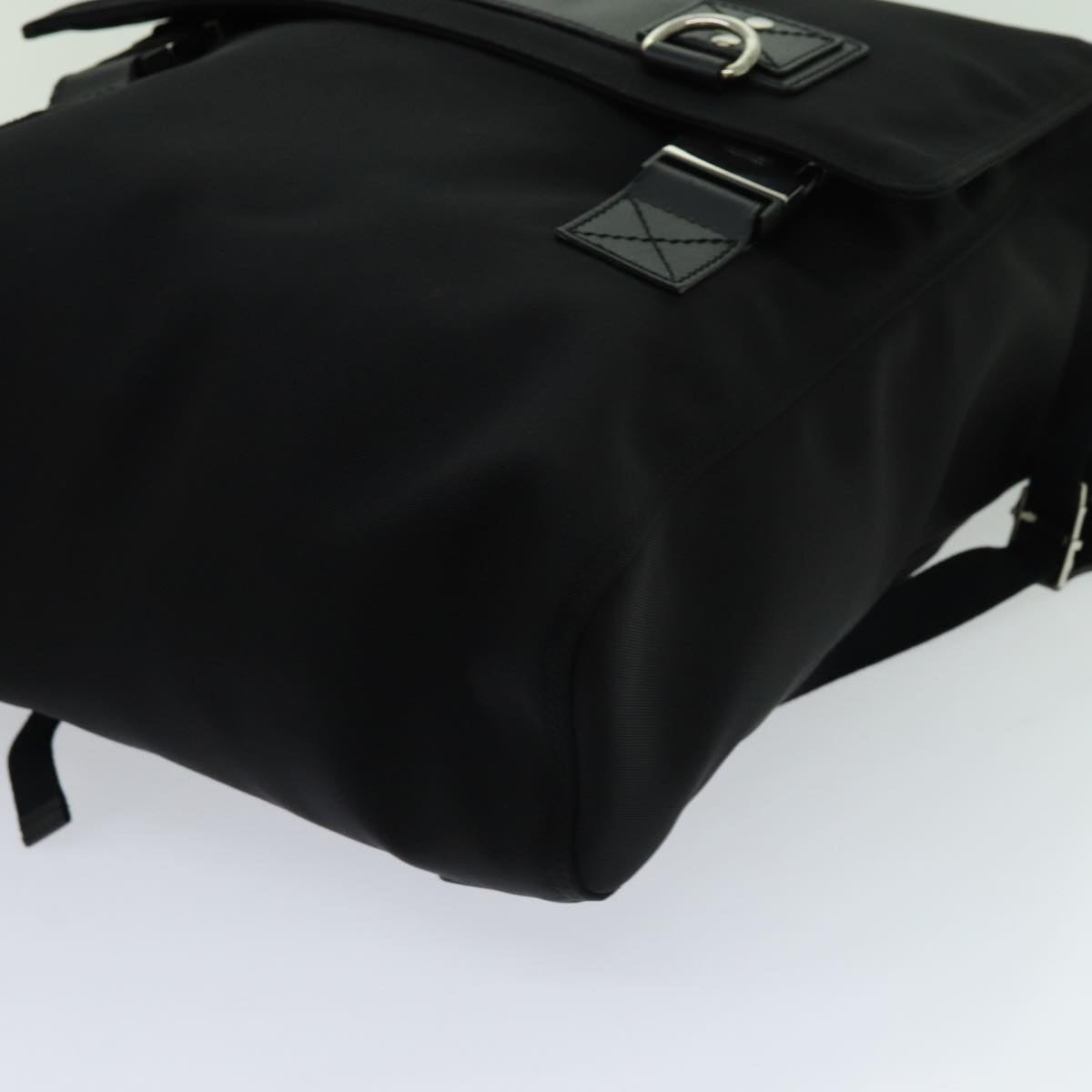 Gucci Sherry Black Synthetic Backpack Bag