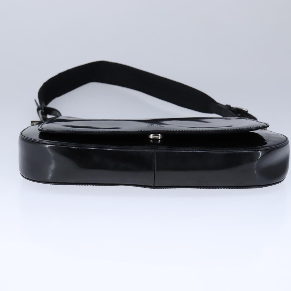 Gucci Black Leather Shoulder Bag