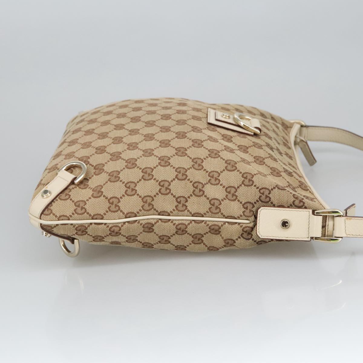 Gucci Beige Canvas Shoulder Bag
