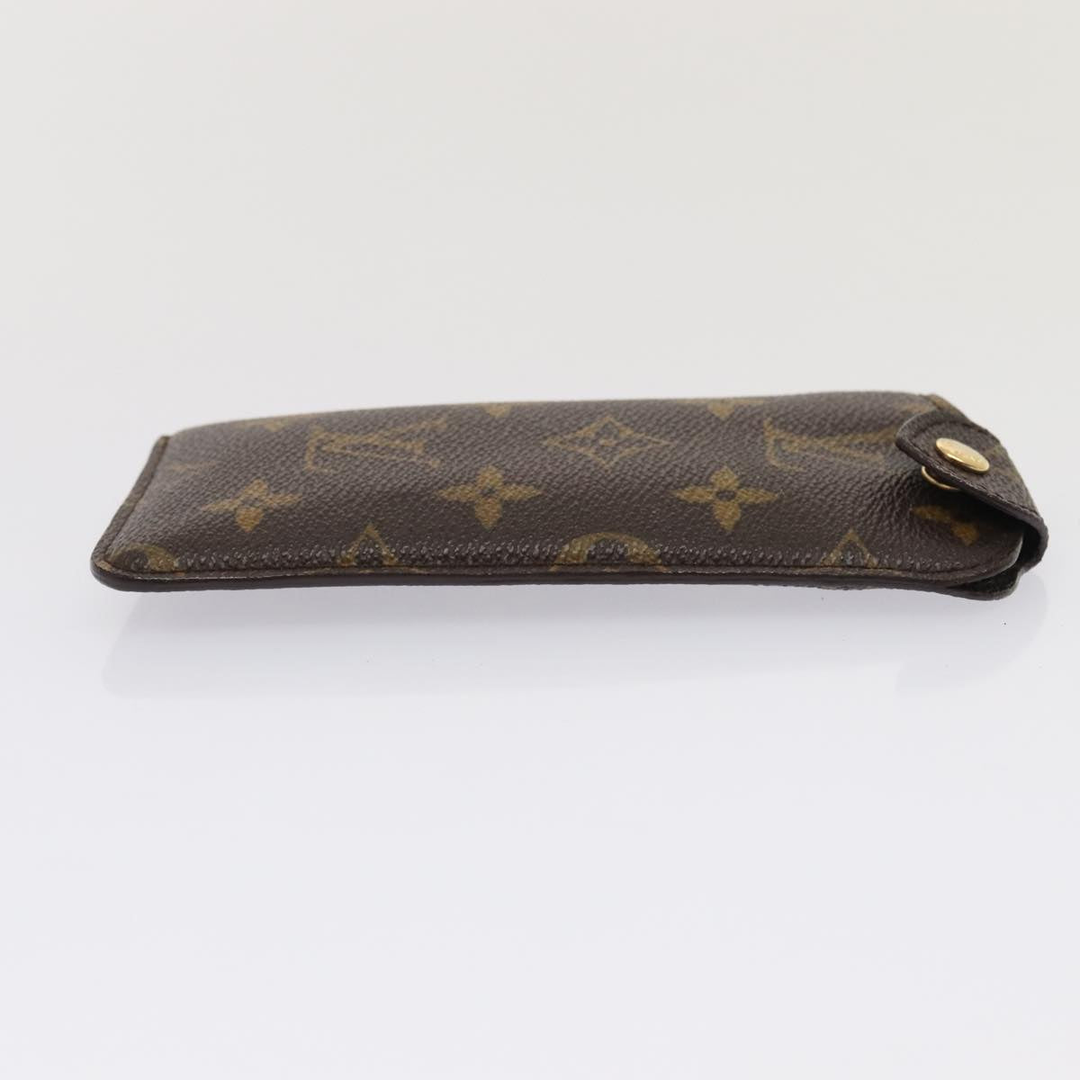 Louis Vuitton Glasses Case Brown Canvas Wallet